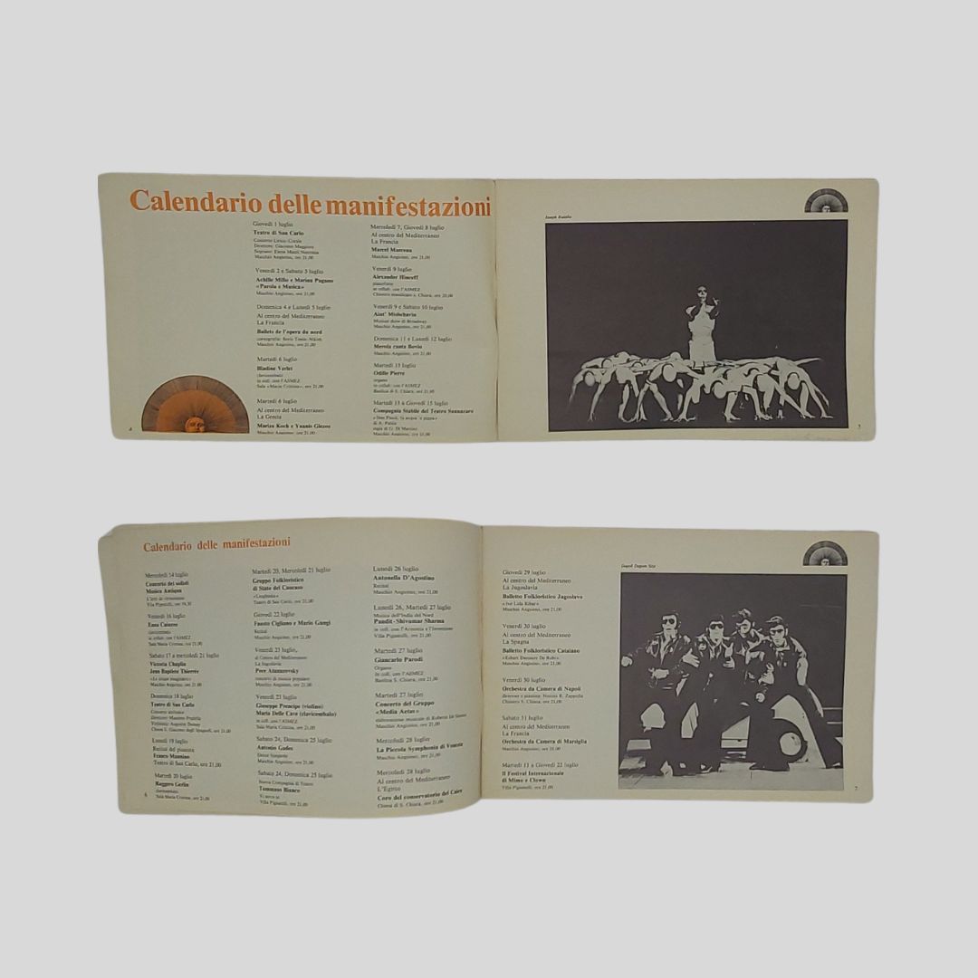 Estate a Napoli 1982 teatro musica danza