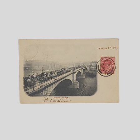 Cartolina London Bridge 1902