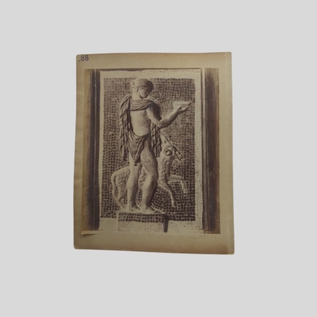Fotografia Albumina Brogi Mercurio Collezione Santangelo Museo Nazionale Napoli, n. 6750