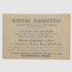 Cartoncino pubblicitario Ditta Amirante generi da ricamo. www.colonneselibri.it