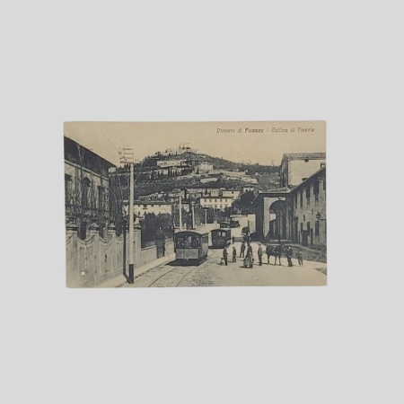 Cartolina Firenze Collina Fiesole