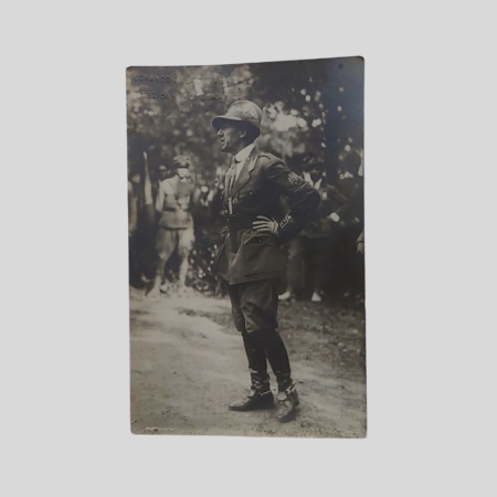 D'Annunzio Gabriele Fiume Legionari1920 fotocartolina