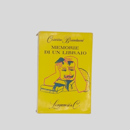 Cesarino Branduani Memorie di un libraio 1964 Prima edizione. Autografo Dedica a Alberti Malagugini luglio 1966