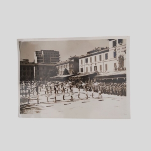 Paolo Tahon di Revel Guardia di Finanza Roma Istituto Luce Fotografia d'epoca 1939