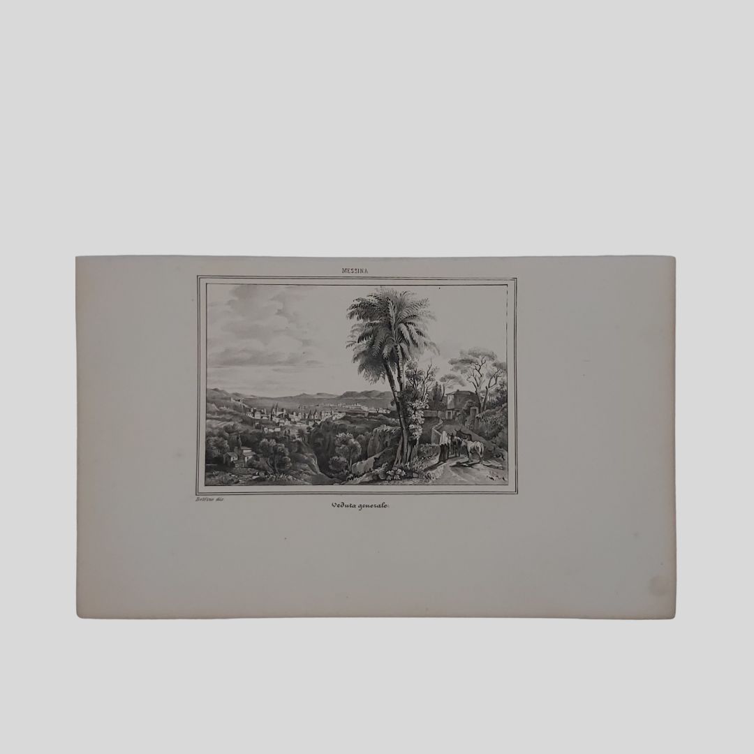 Messina litografia 1852