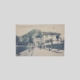 Cava de' Tirreni Via Alenolfi con villa e collina sullo sfondo Cartolina d'epoca 1926 recto