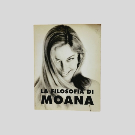 La filosofia di Moana, Moana's Club 1991, copertina con il ritratto di Luca Ronchi